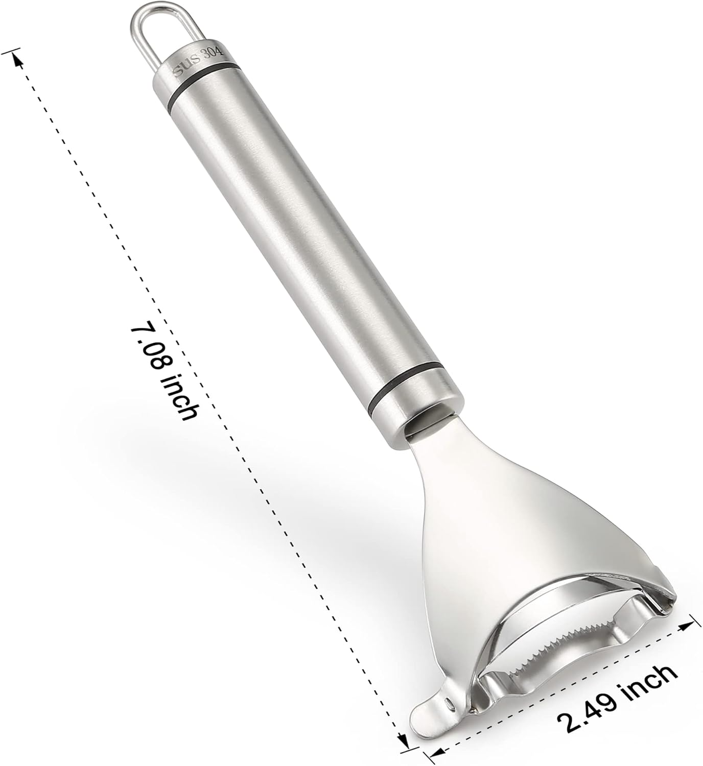 Corn Peeler Stainless Steel, Corn Stripper and Corn Holder Tool, Corn Planer Cutter Thresher Scraper