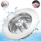 3-in-1 Kitchen Sink Drain Strainer & Stopper