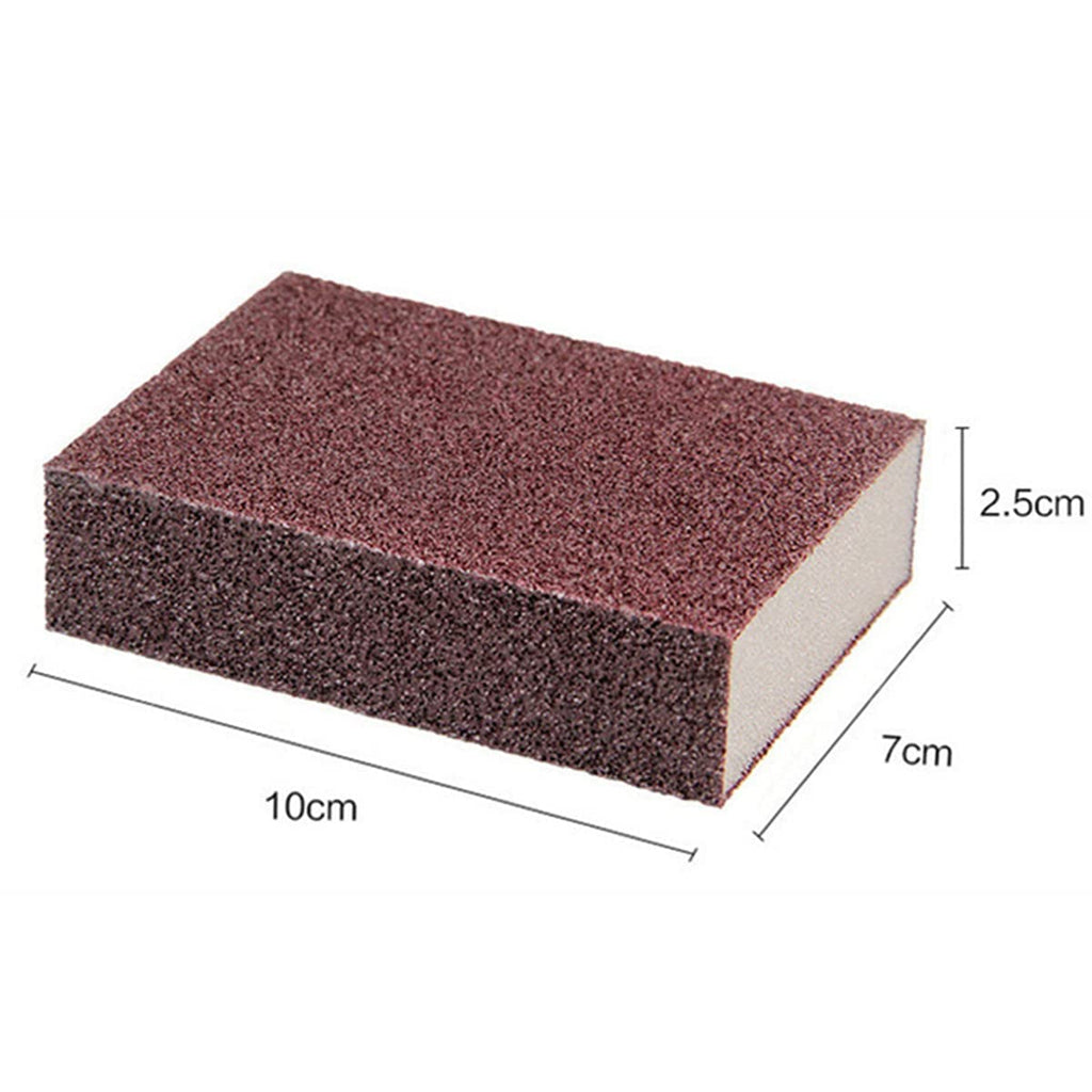 10PCS Emery Magic Cleaning Sponge Scrubber