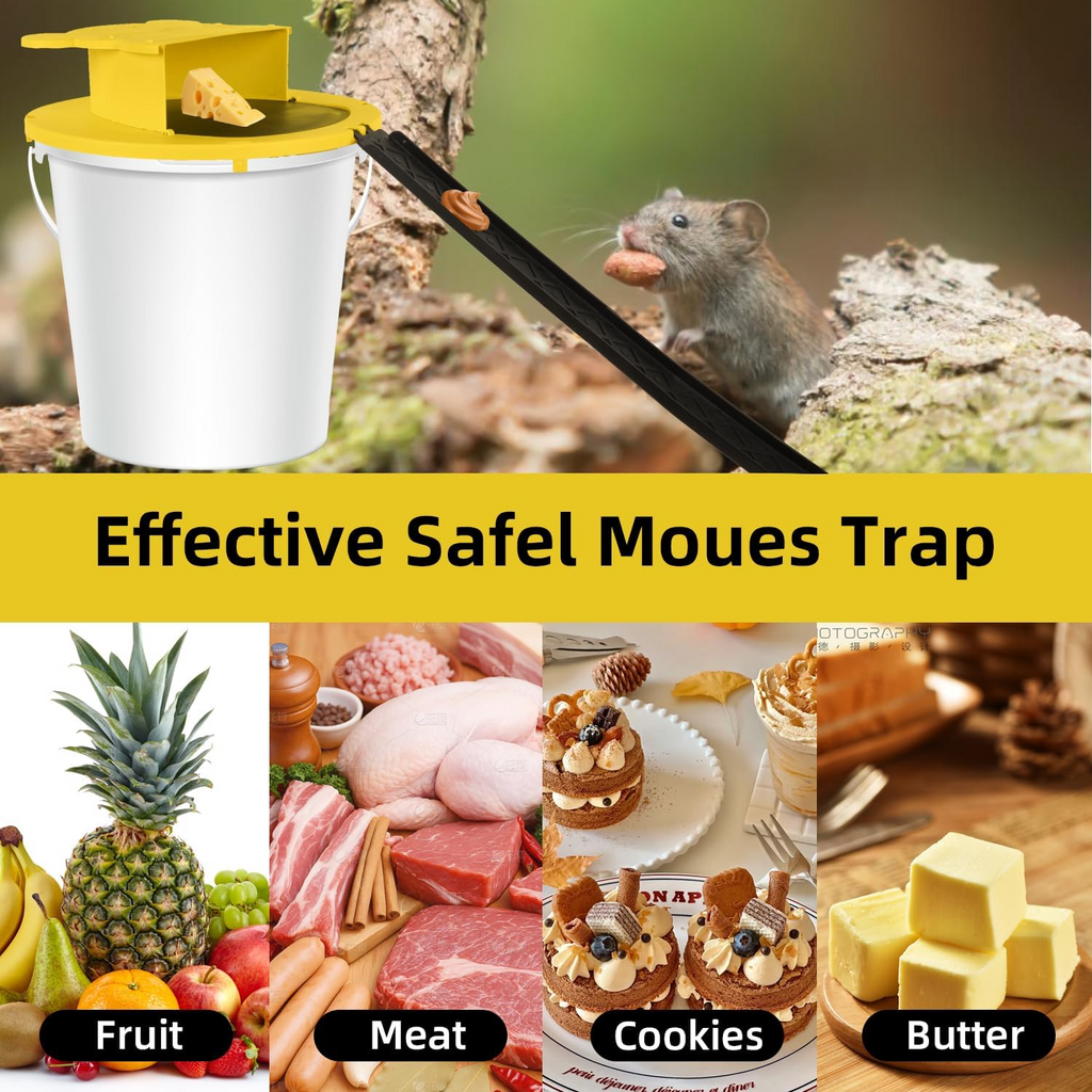 Bucket Lid Mouse Trap, Mouse Rat Trap Bucket