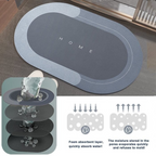 Super Absorbent Floor Mat, Non Slip Bath Mat