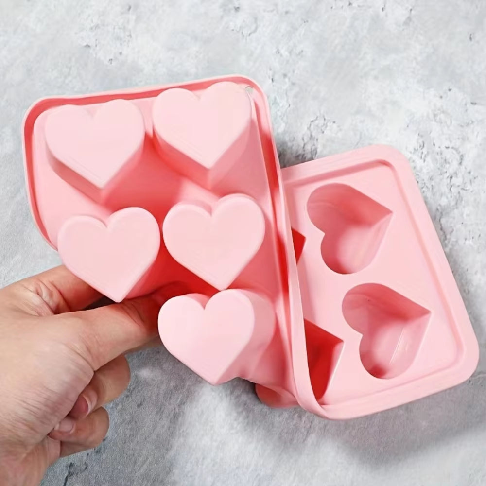 Heart-shaped Ice Cube Mold Multifunctional for Pudding Candy
