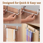 Stainless Steel Cabinet Door Towel Rack