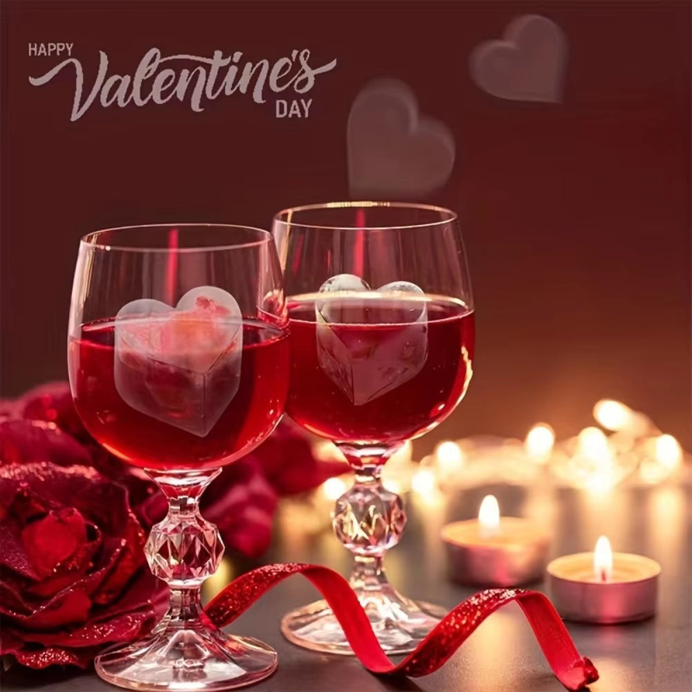 Heart-shaped Ice Cube Mold Multifunctional for Pudding Candy