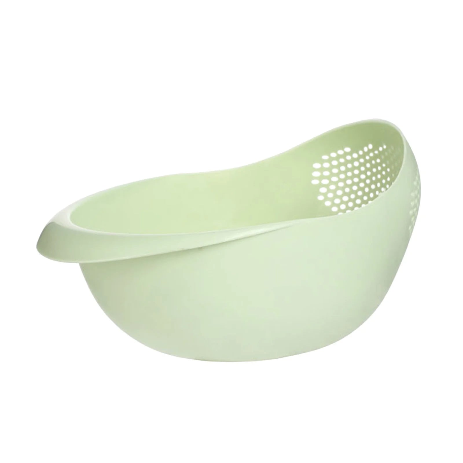 Kitchen Silicone Double Drain Basket Bowl Washing Storage Basket Strainers Bowls Drainer Vegetable Cleaning Colander Tool