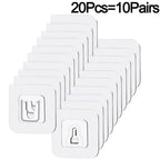Double-Sided Adhesive Wall Hooks