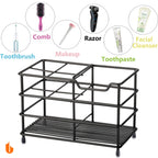 Stainless Steel Toothbrush & Toothpaste Holder