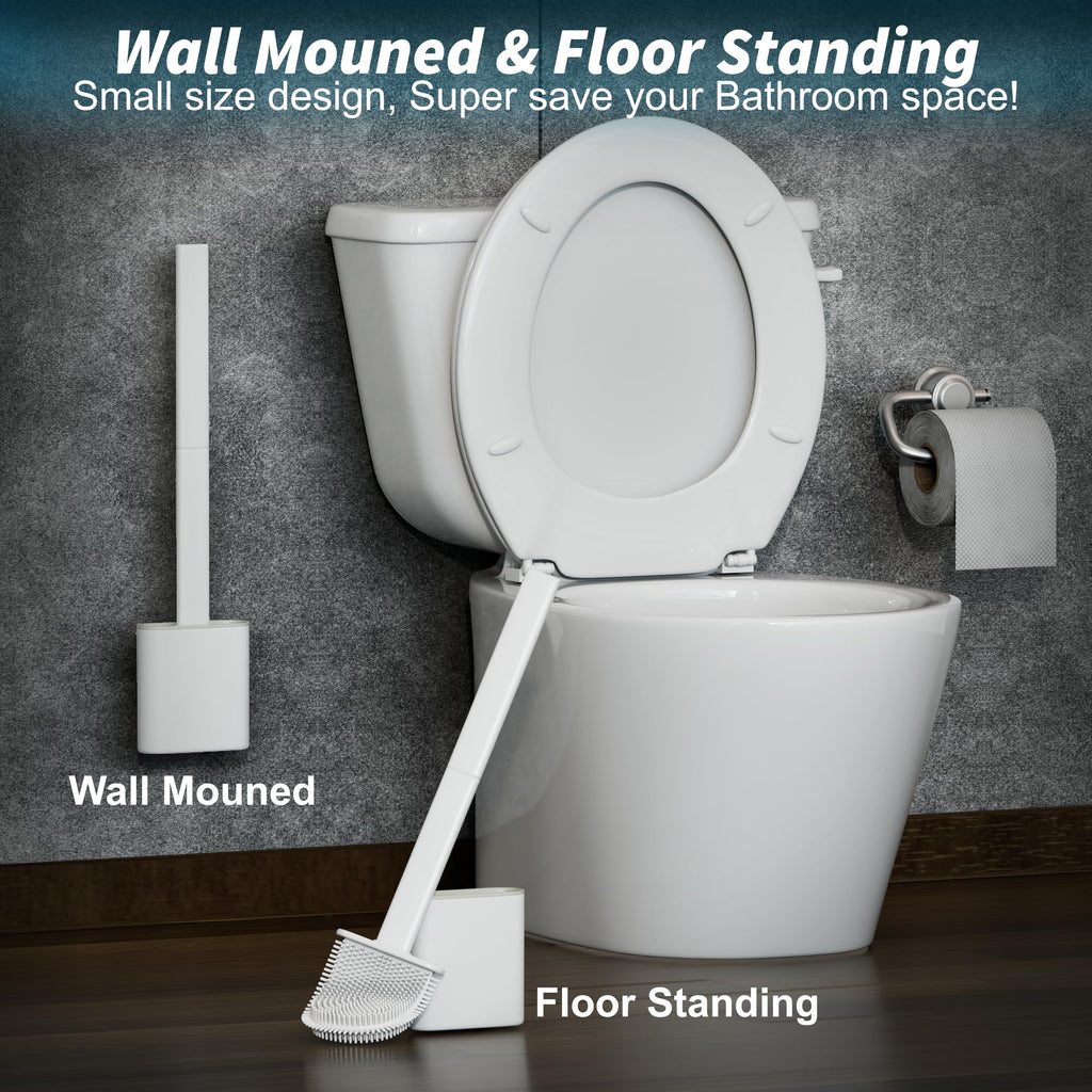 Silicone Toilet Brushes & Holders