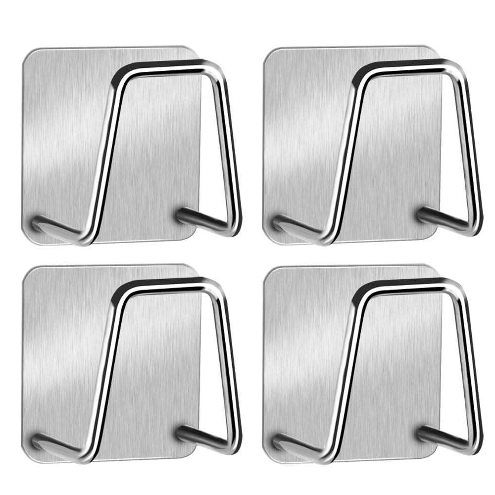 Stainless Steel Sponge Holder for Kitchen Sink (4PCS)