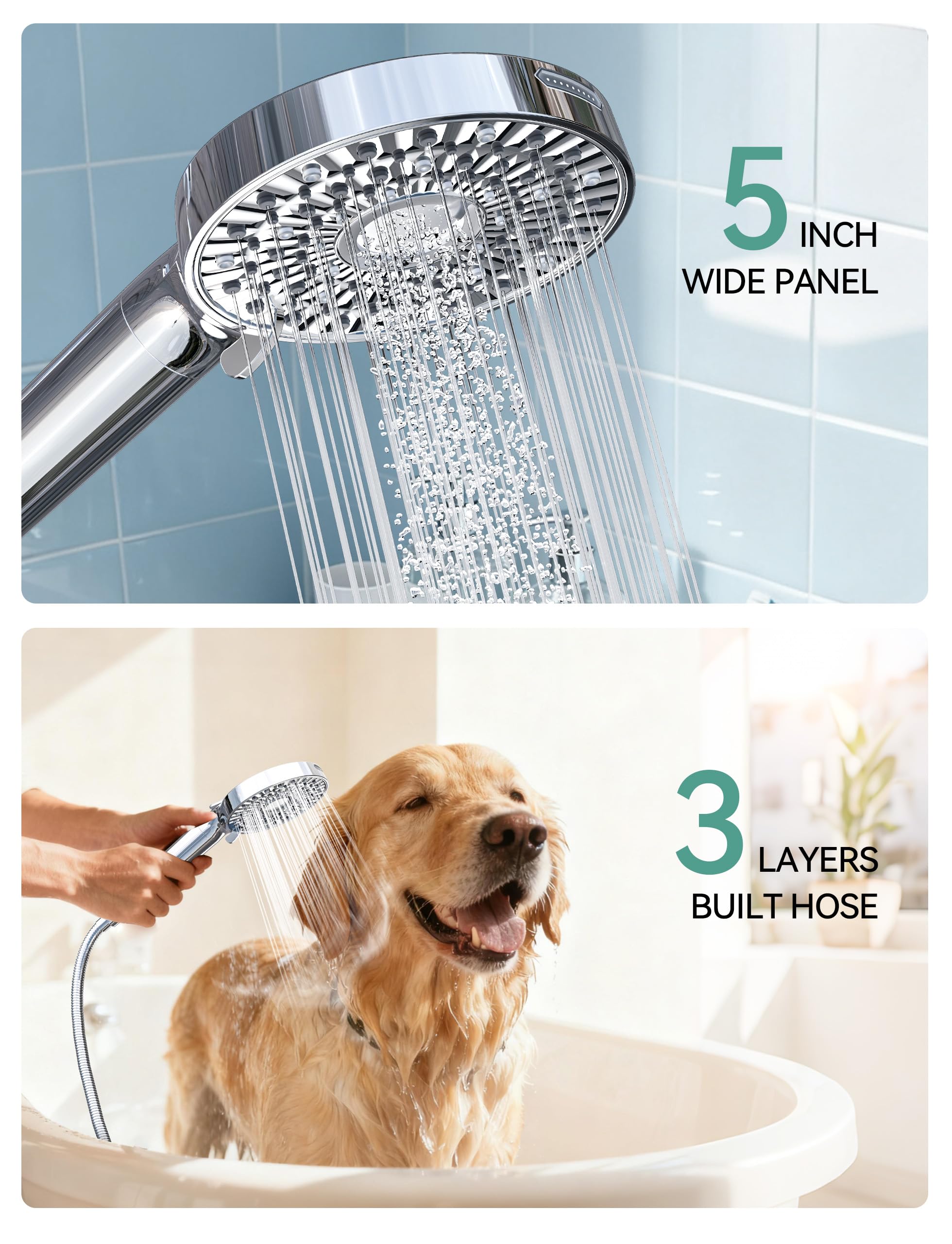 Magichome Filtered Shower Head with Handheld
