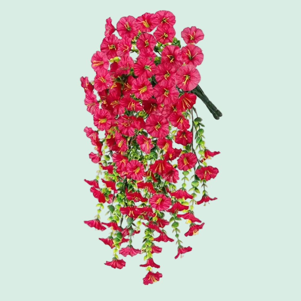 Artificial Morning Glory Hanging Vine Flowers (1 Set 3PCS)