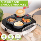 4-Cup Nonstick Egg Frying Pan