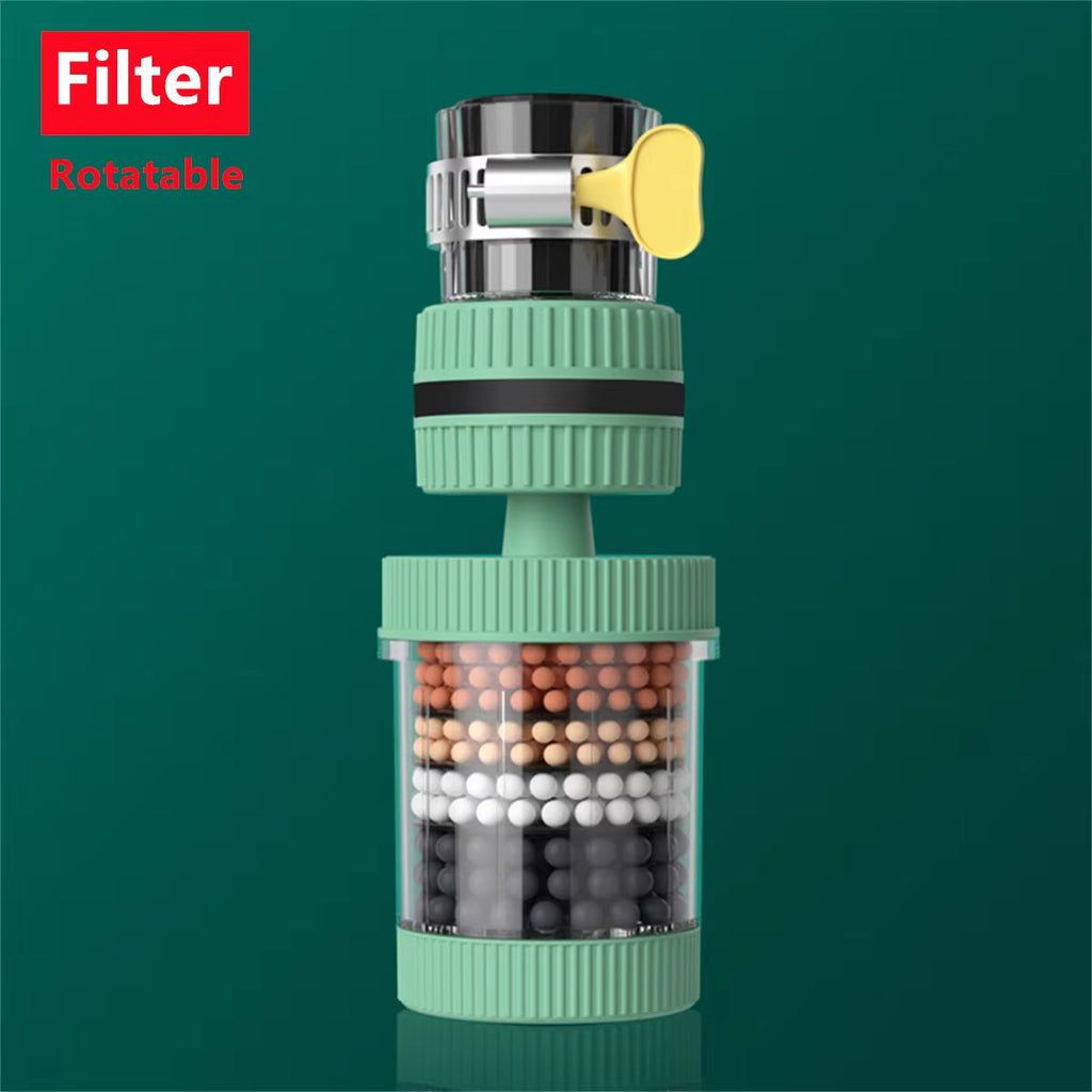 Universal 6-Layer Rotating Faucet Filter Water Purifier
