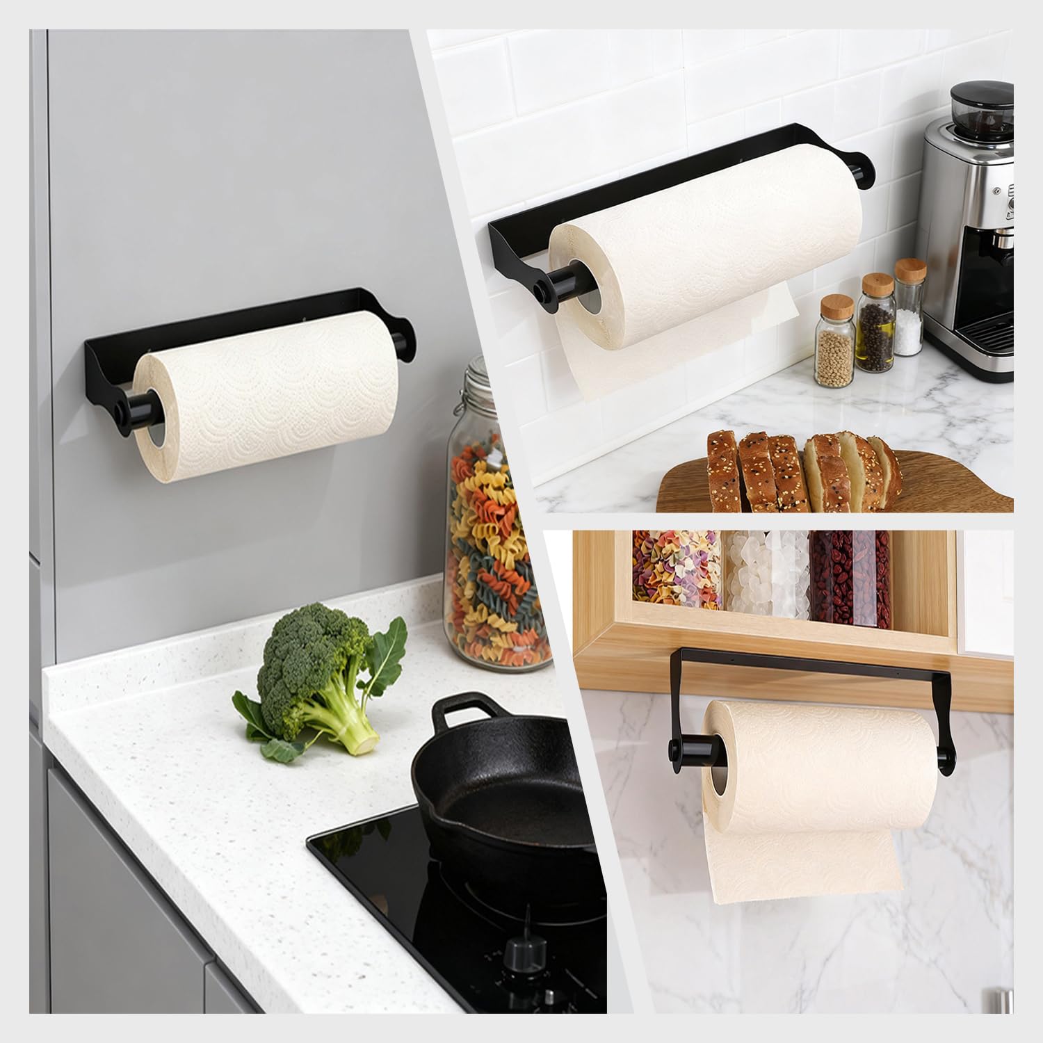 Under Cabinet Paper Towel Holder Stainless Steel