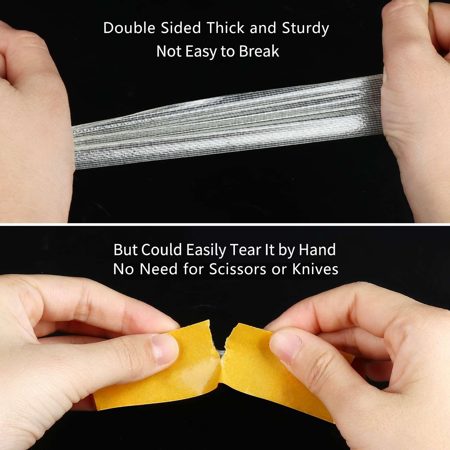 Super Sticky Double Sided Tape Heavy Duty, Universal Strong Wall Adhesive