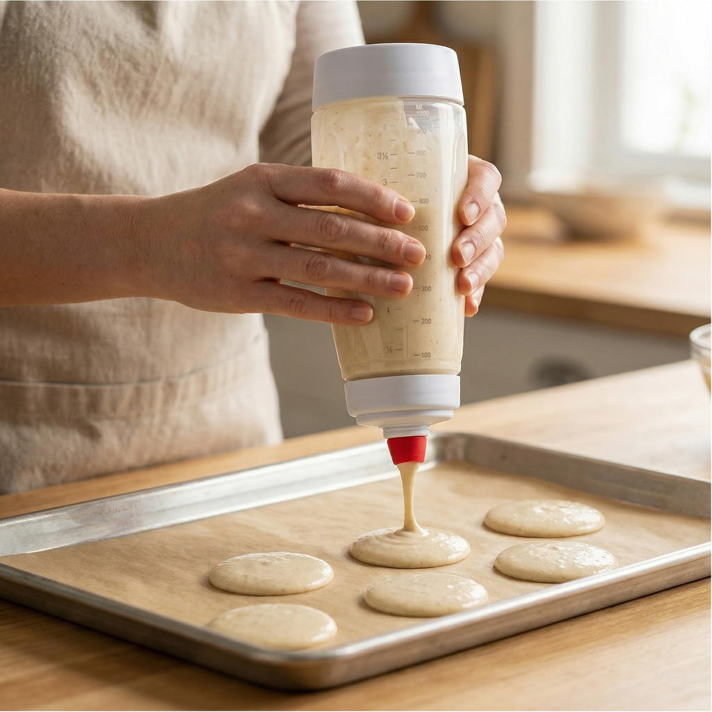 Pancake Batter Dispenser Mixer Bottle