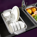 Stainless Steel Expandable Sink Colander Basket