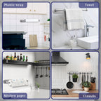 Stainless Steel Under Cabinet Paper Towel Holder