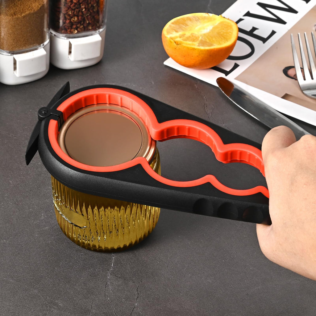 Jar Opener Bottle Opener and Can Opener for Weak hands