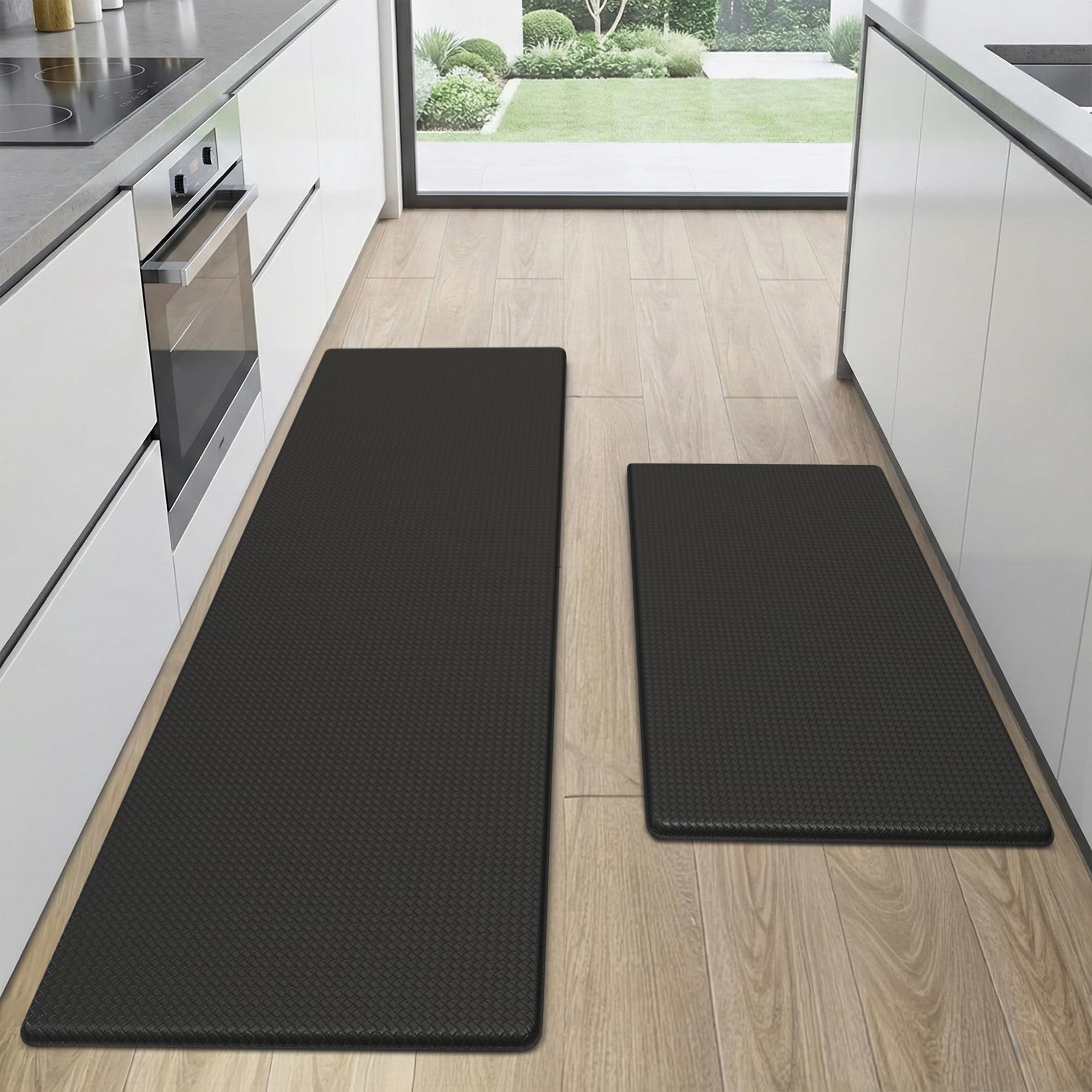 Kitchen Mats for Floor 2 Piece, Anti Fatigue Mats for Kitchen Floor