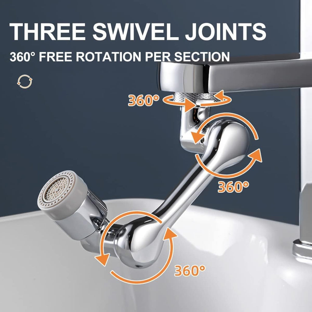 Universal 1080° Rotating Faucet Extender Aerator