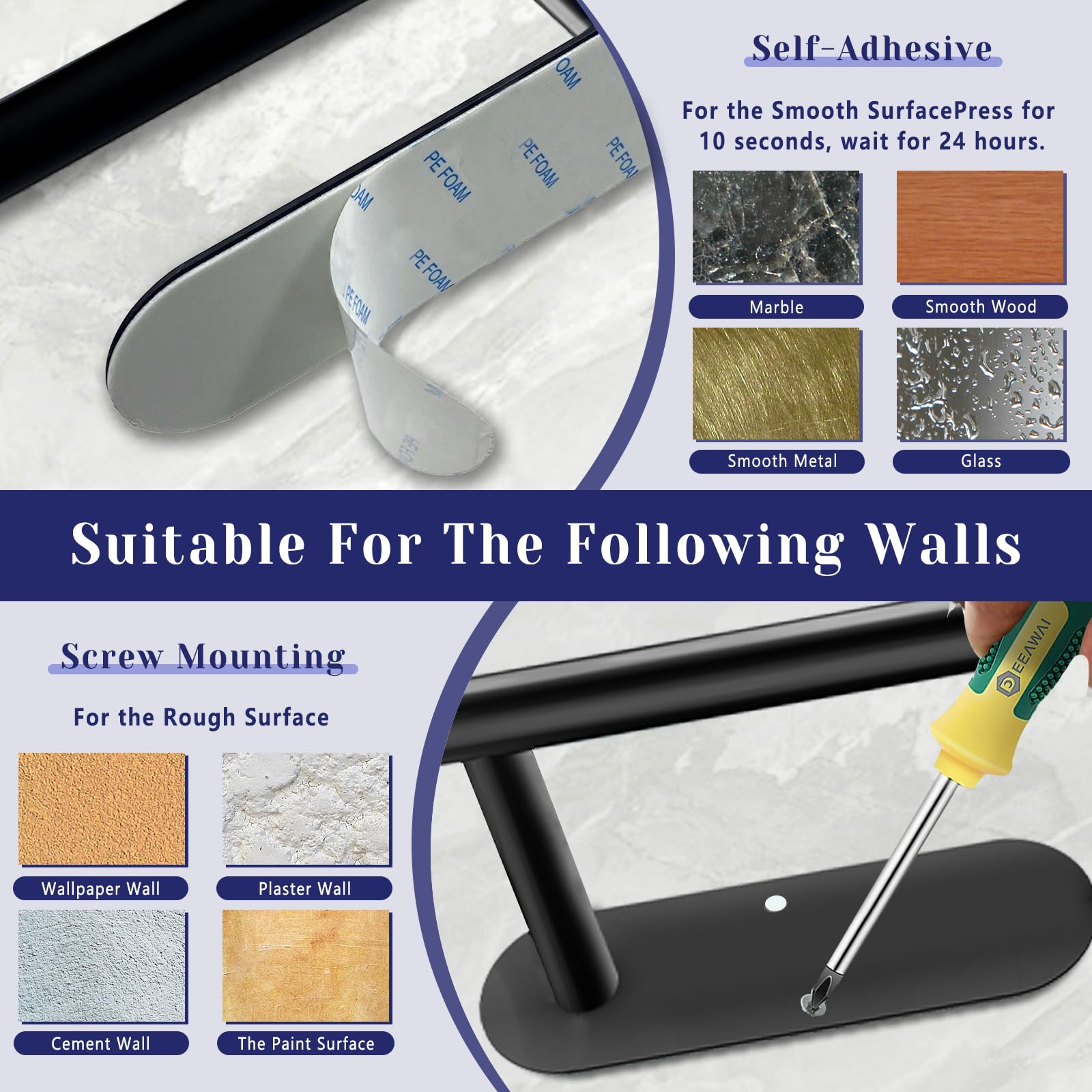 Stainless Steel Under Cabinet Paper Towel Holder