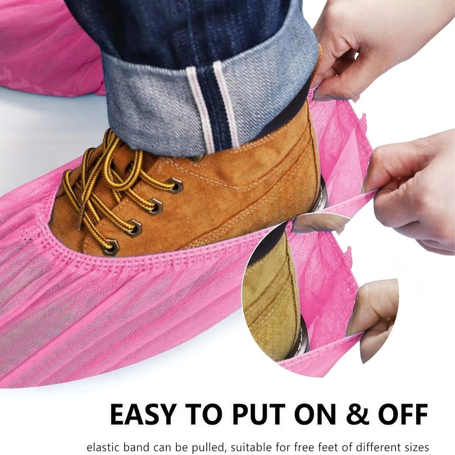 Disposable Non-Slip Non-Woven Shoe Covers