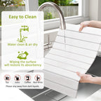 Large Stone Dish Drying Mat for Kitchen Counter