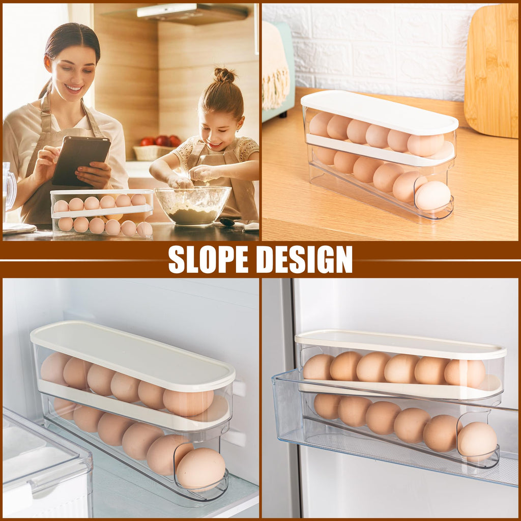 Refrigerator Eggs Dispenser Egg Organizer Holder