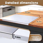 Stainless Steel Cutting Board for Kitchen