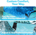 Inflatable Water Hammock Floating Pool Lounger