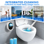 Disposable Toilet Brush Set with Wall Holder