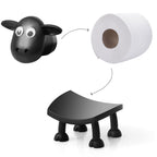 Funny Sheep Toilet Paper Holder Stand 3pcs