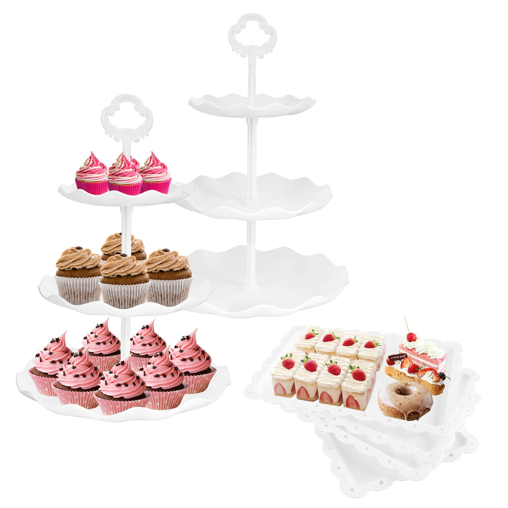 6PCS Dessert Table Display & Cupcake Stand Set