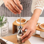 Stainless Steel Egg Cracker & Topper Tool