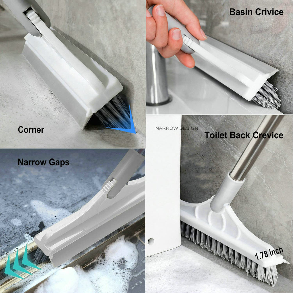 Rotating Floor Scrub Brush Long Handle
