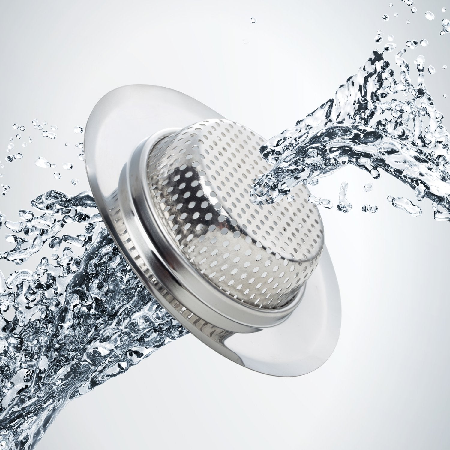2PCS Kitchen Sink Strainer
