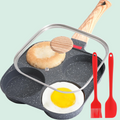 4-Cup Nonstick Egg Frying Pan