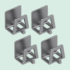 Adhesive Sink Caddy Sponge Holder & Drain Rack (4PCS)