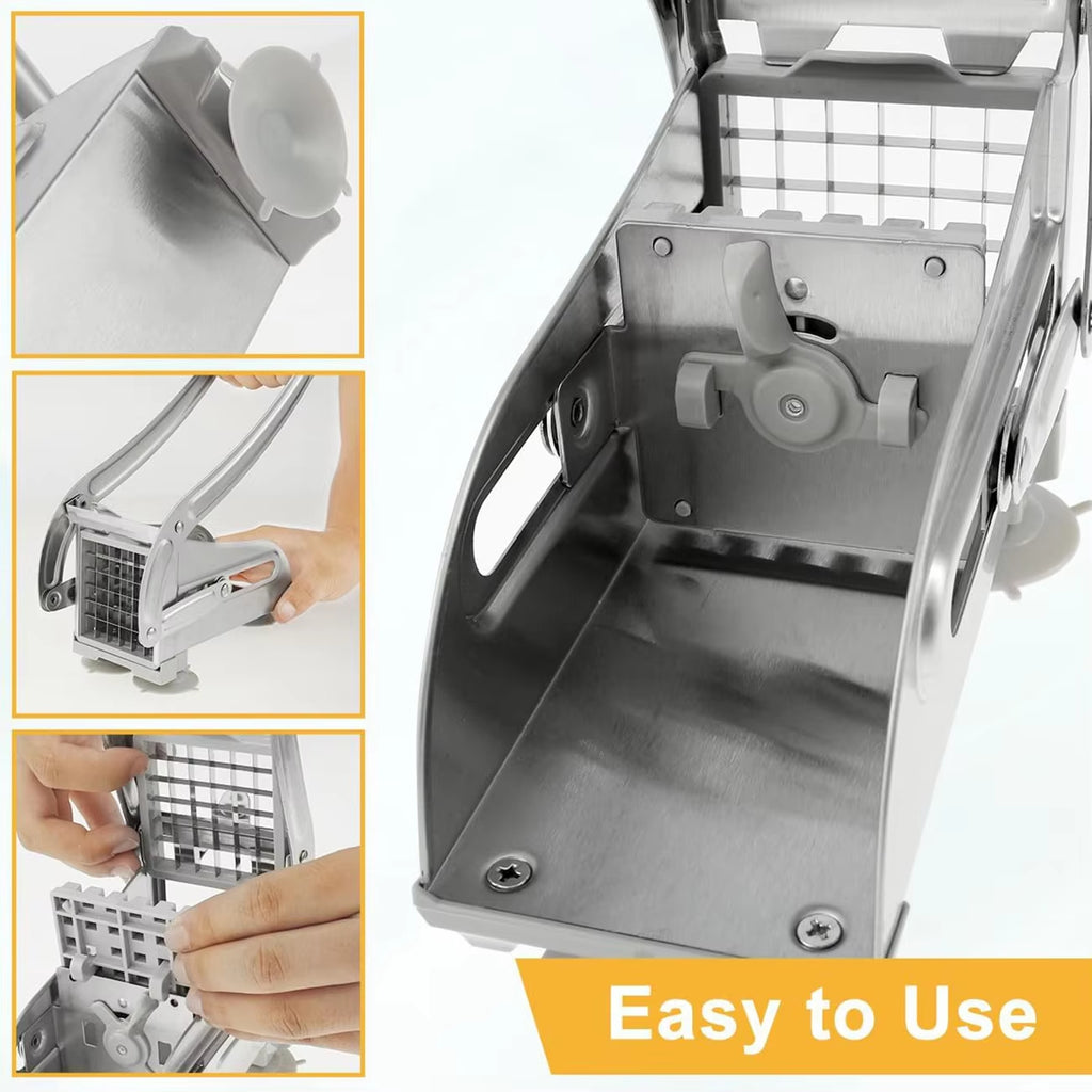 Stainless Steel French Fries Cutter Potato Slicer