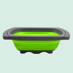 Collapsible Over Sink Colander Strainer