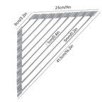 Triangle Roll-Up Dish Drying Rack