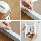 Transparent Magic Nano Tape Double Sided Grip