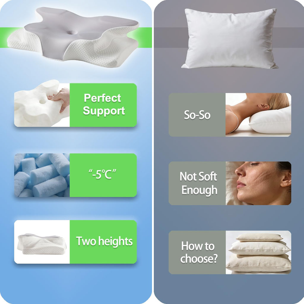 Memory Foam Cervical Pillow