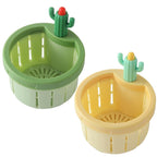 2PCS Cactus Kitchen Sink Drain Strainer Basket