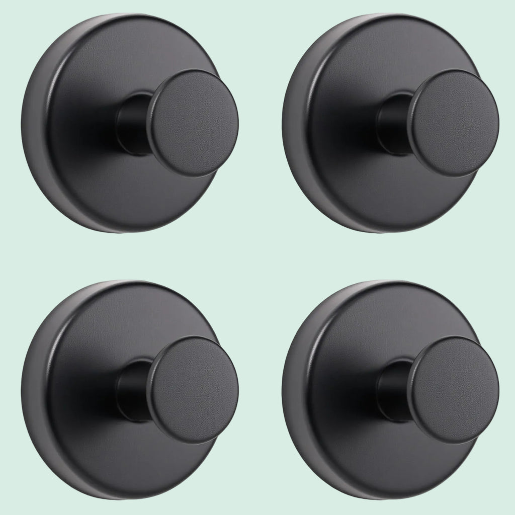 4PCS Suction Cup Shower Hooks Stainless Steel
