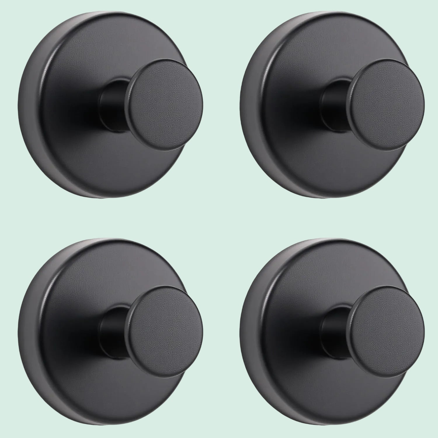 4PCS Suction Cup Shower Hooks Stainless Steel