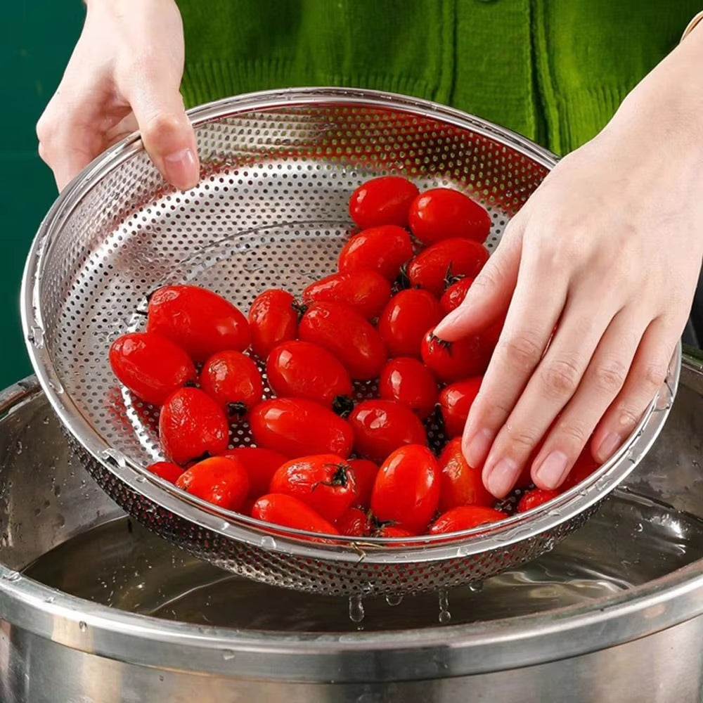 Stainless Steel Steamer Basket with Handle