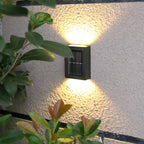 Waterproof Solar Powered Outdoor Patio Wall Decor Light (2PCS)