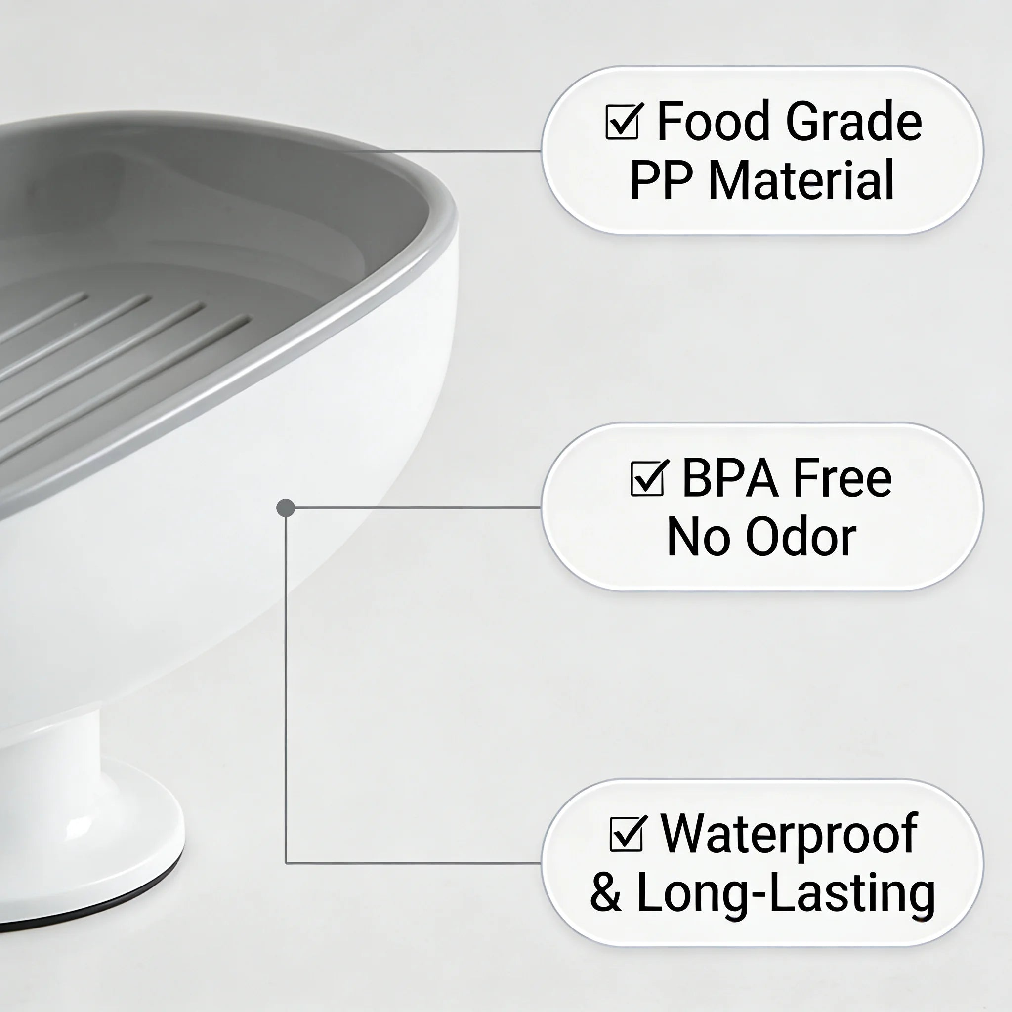 Suction Cup Soap Dish